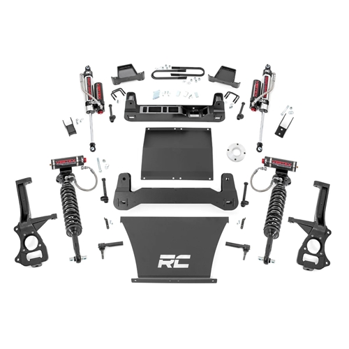 Rough Country 6in Vertex Reservoir Lift Kit - Front and Rear - Sierra 1500 RWD