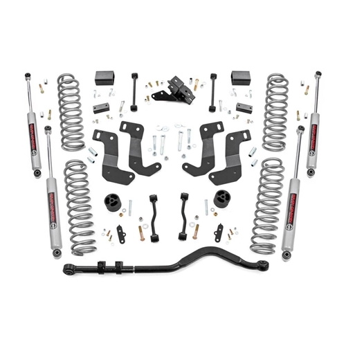 Rough Country 3.5in Lift Kit - Front and Rear - Wrangler JL 4xe 4-Door 2021-2023