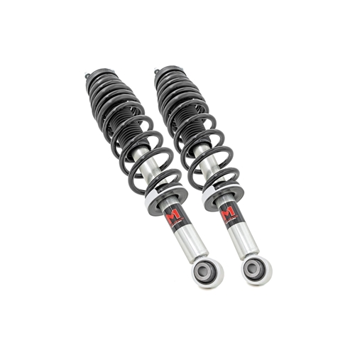 Rough Country 2in M1 Loaded Strut Pair - Rear - Ford Bronco 4WD