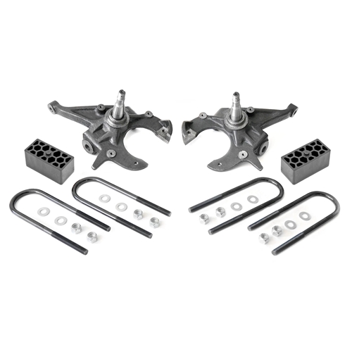 Rough Country 2in Front 2.5in Rear Lowering Shocks - Chevrolet/GMC 1982-2003 RWD