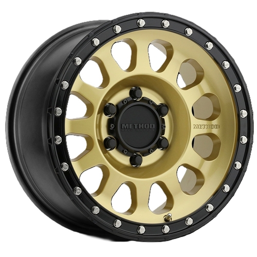 Method Wheels - 315 Street - GOLD - BLACK LIP