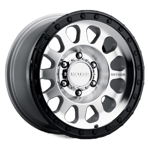 Method Wheels - 315 Street - MACHINED - GLOSS BLACK LIP