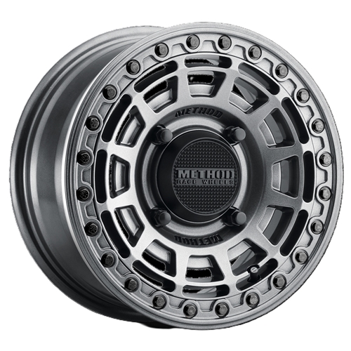 Method Wheels - 415 Beadlock UTV - GRAPHITE - GLOSS GRAPHITE RING