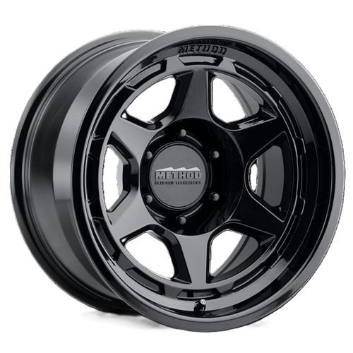 Method Wheels - 708 Bead Grip Trail - GLOSS BLACK