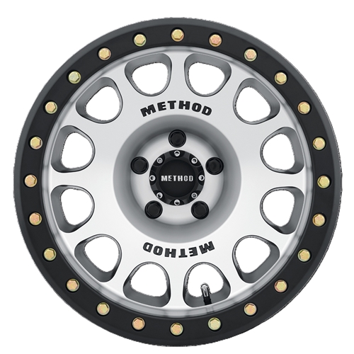 Method Wheels - 105 Beadlock Race - MACHINED - MATTE BLACK RING