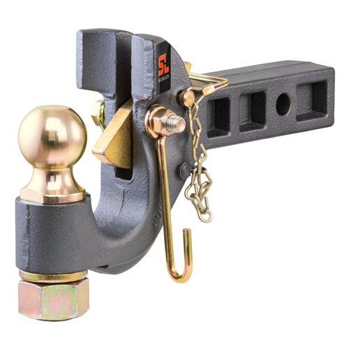 CURT SecureLatch Receiver-Mount Ball and Pintle Hitches
