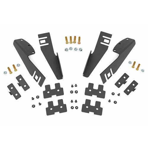 Rough Country Clamp On Bed Rack Mount Kit