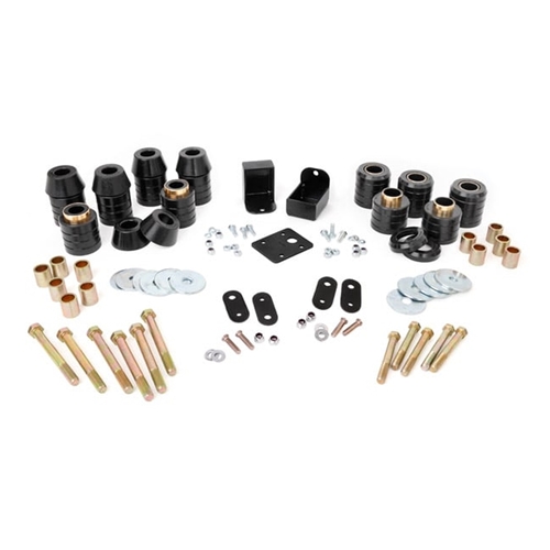 Rough Country 1in Body Lift Kit - Jeep Wrangler YJ