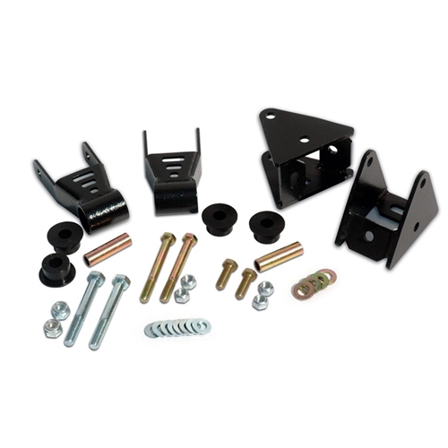 Rough Country Front Shackle Reversal Kit - Jeep Wrangler