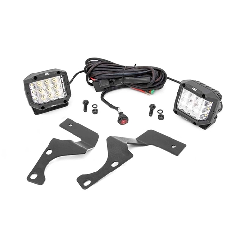 Rough Country LED Ditch Light Kit - Toyota 4Runner