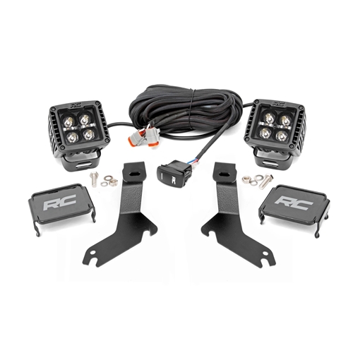 Rough Country LED Ditch Light Kit - Select Chevrolet/GMC 1999-2007