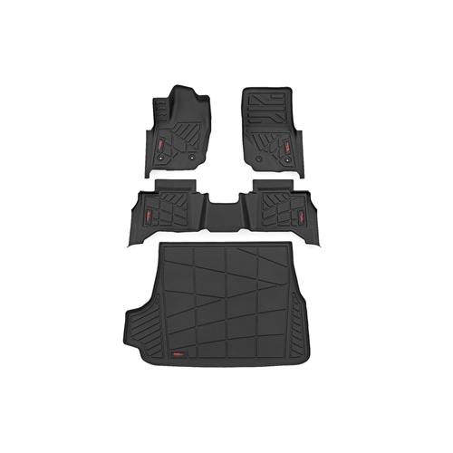 Rough Country Sure-Fit Floor Mats Complete Set