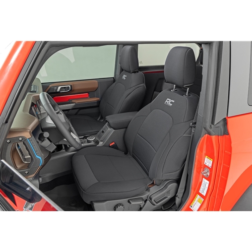Rough Country Seat Covers - Ford Bronco