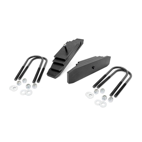 Rough Country 2in Leveling Kit - Front Leaf Block - Ford F-250/F-350 Super Duty 4WD