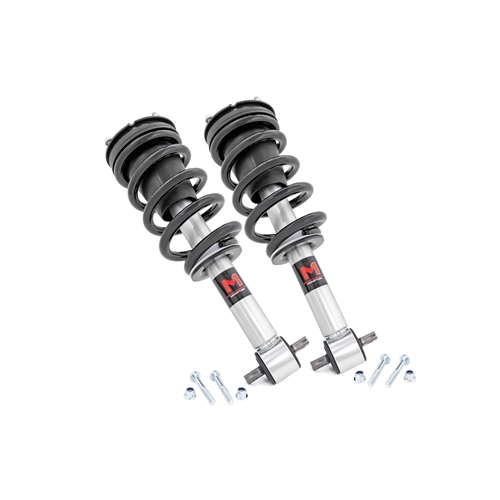 Rough Country M1 Adjustable Leveling Struts - Front - Chevy/GMC 1500 Truck & SUV