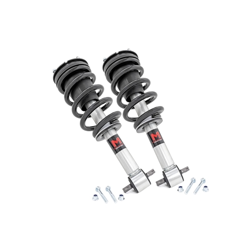 Rough Country M1 Adjustable Leveling Struts - Front - Chevy/GMC 1500 Diesel