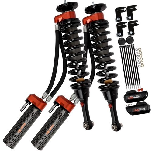 Fox Racing Shox 3.0 Factory Race Series Live Valve Internal Bypass QS3 Adjustable Coilover Shocks